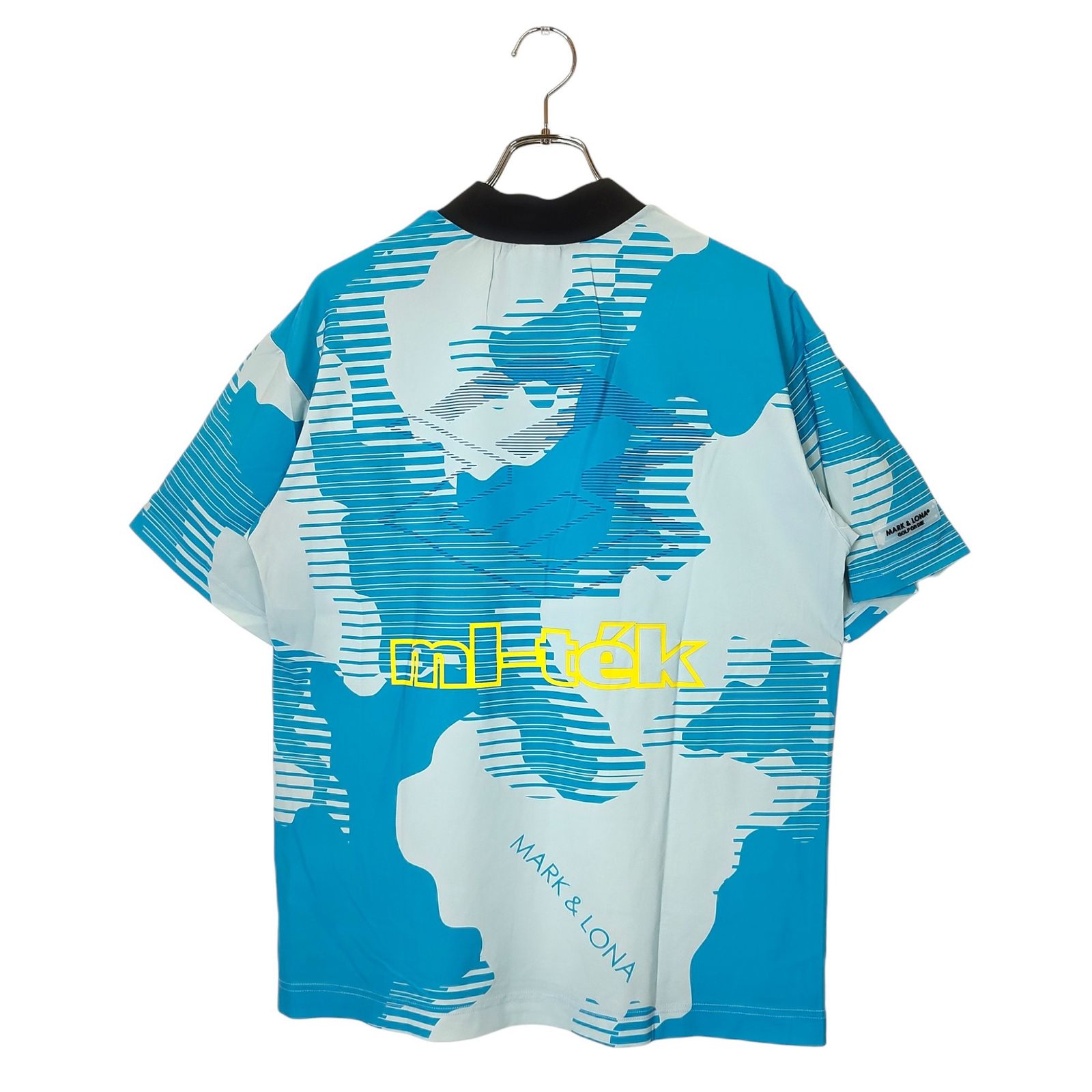 MARK＆LONA マークアンドロナ ゴルフ 25SS FLOW CAMO MOCK NECK TEE
