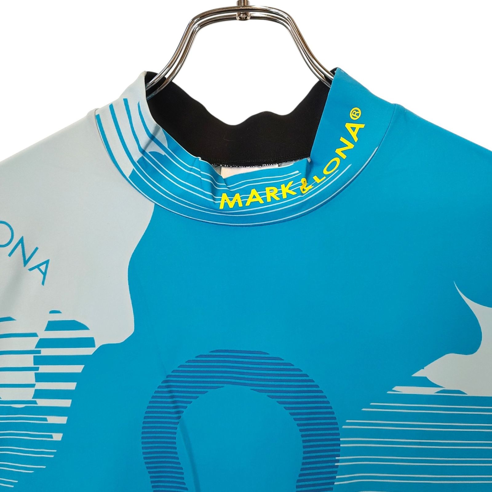 MARK＆LONA マークアンドロナ ゴルフ 25SS FLOW CAMO MOCK NECK TEE