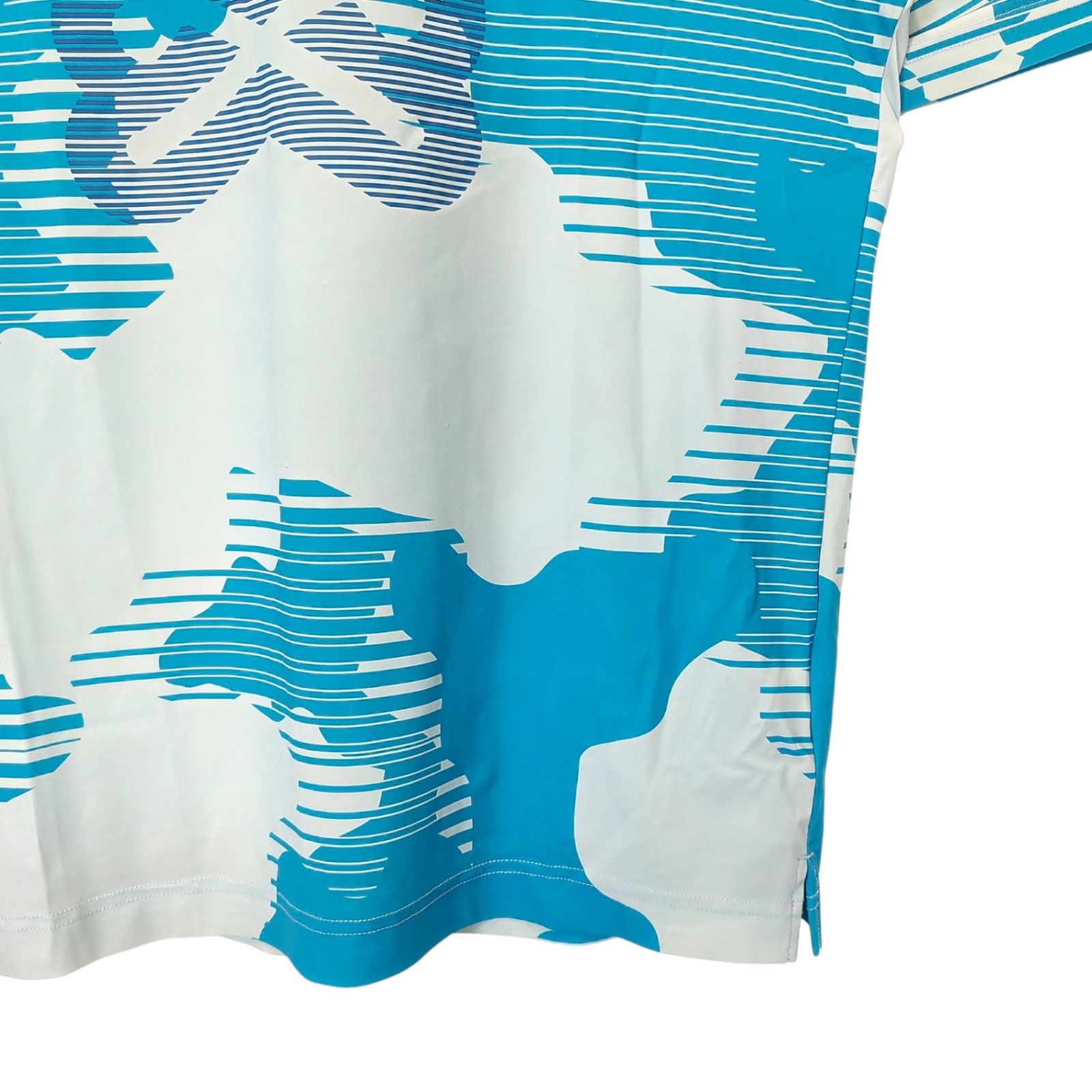 MARK＆LONA マークアンドロナ ゴルフ 25SS FLOW CAMO MOCK NECK TEE