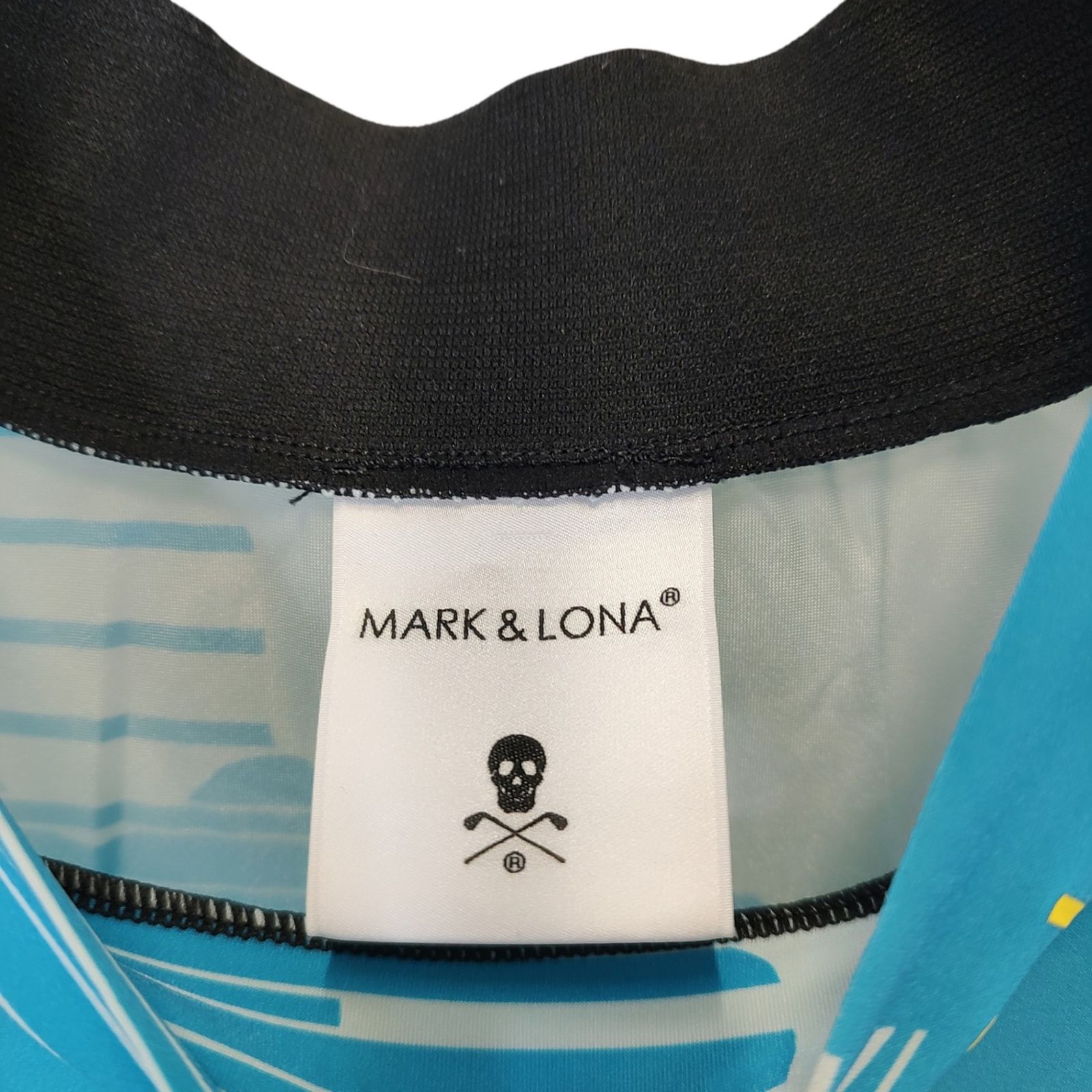 MARK＆LONA マークアンドロナ ゴルフ 25SS FLOW CAMO MOCK NECK TEE