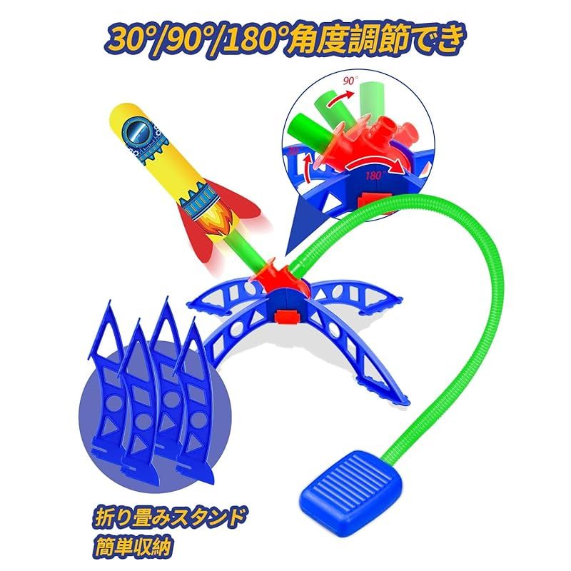 新品】 ロケットランチャー おもちゃ ゲーム アウトドアスポーツ 空