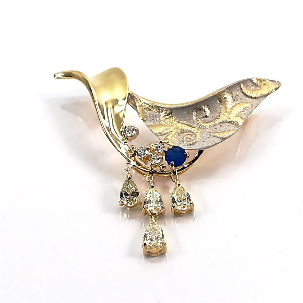 ペンダントトップ 名執佐結里 ナトリサユリ K18 アウイナイト 0.14ct ダイヤモンド 0.906ct e25032504401