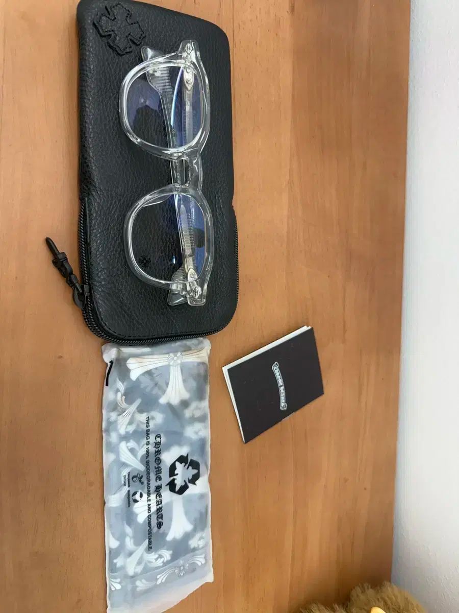  クロムハーツ チャーム クリアシルバー サングラス 小物