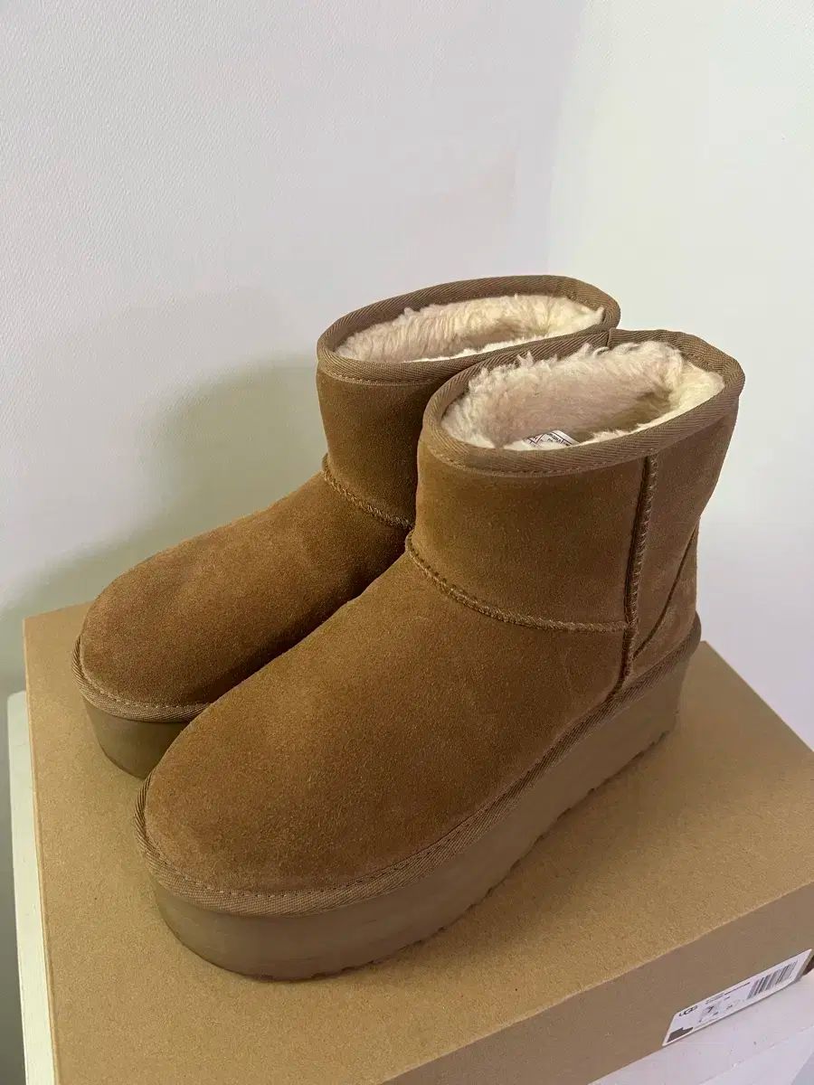  UGG W Classic ミニ フラットフォーム チェスナット 240 その他 ブーツ