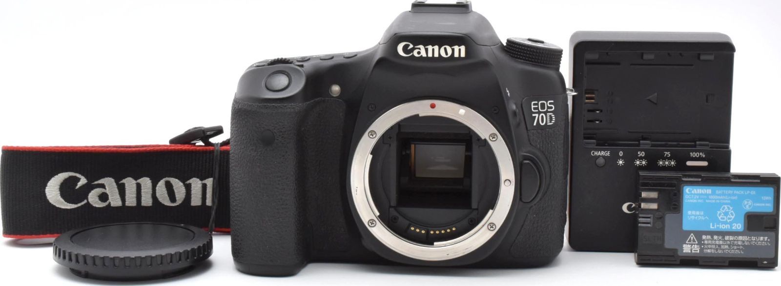 美品)キヤノン Canon EOS 70D ボディ(ショッ 卜数2615回) 【公式