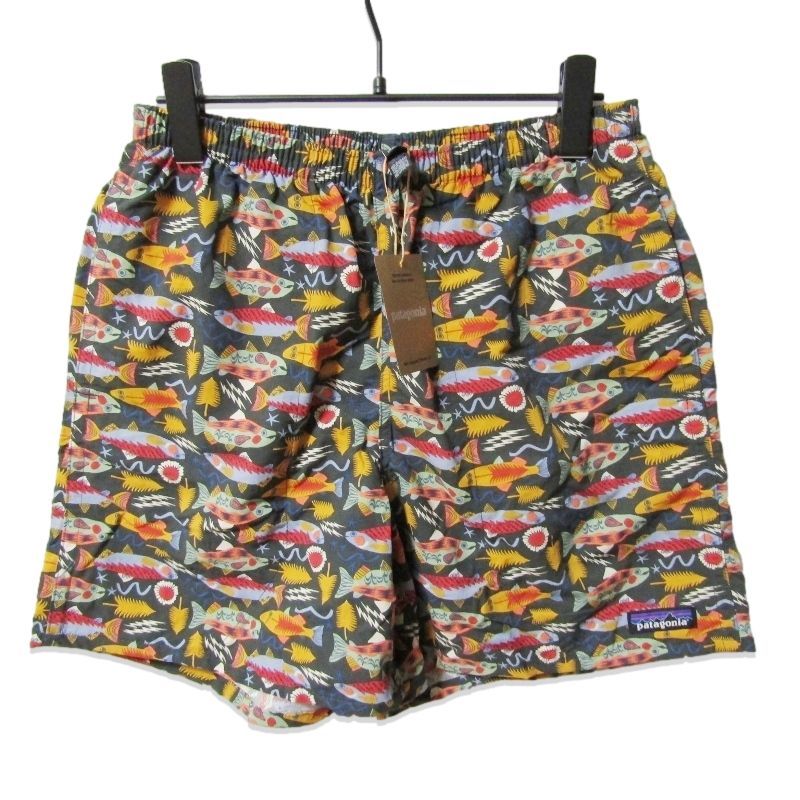 patagonia パタゴニア バギーズショーツ5インチ 57022 25AW Baggies Shorts Salmon Energy Old Growth Green S 27111729