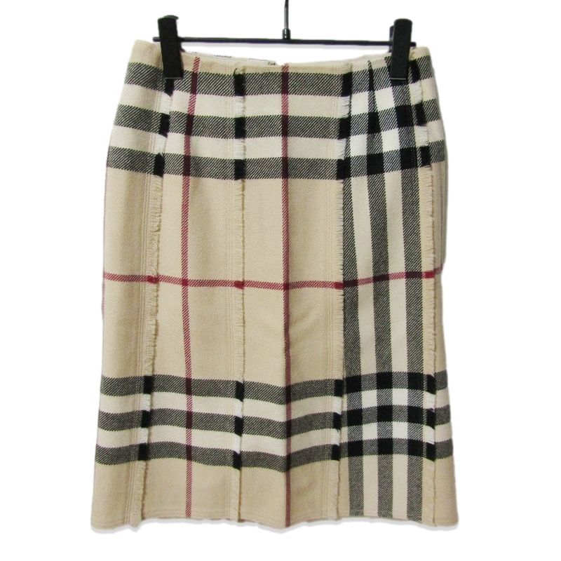 美品 BURBERRY LONDON バーバリー スカート FX022-006-14 チェック