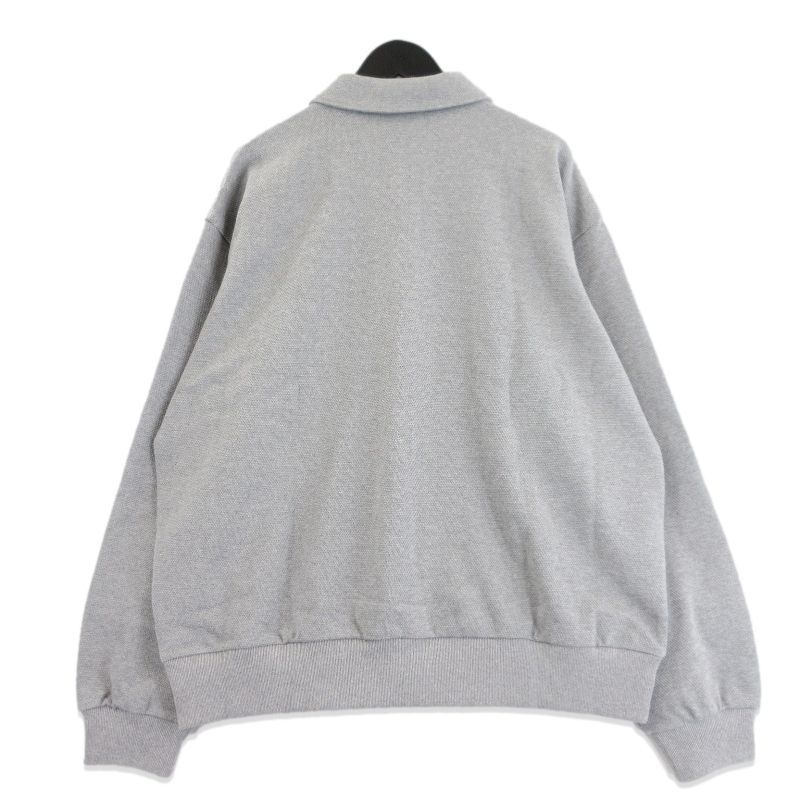 未使用 REVERBERATE リバーバレイト HALF ZIPP PIQUE REV-25SS-RB28