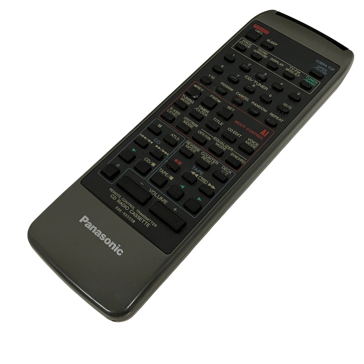 Panasonic RX-DT909 コブラトップ CDラジカセ ダブルカセット ラジオ オーディオ パナソニック 家電 ジャンク T10592051