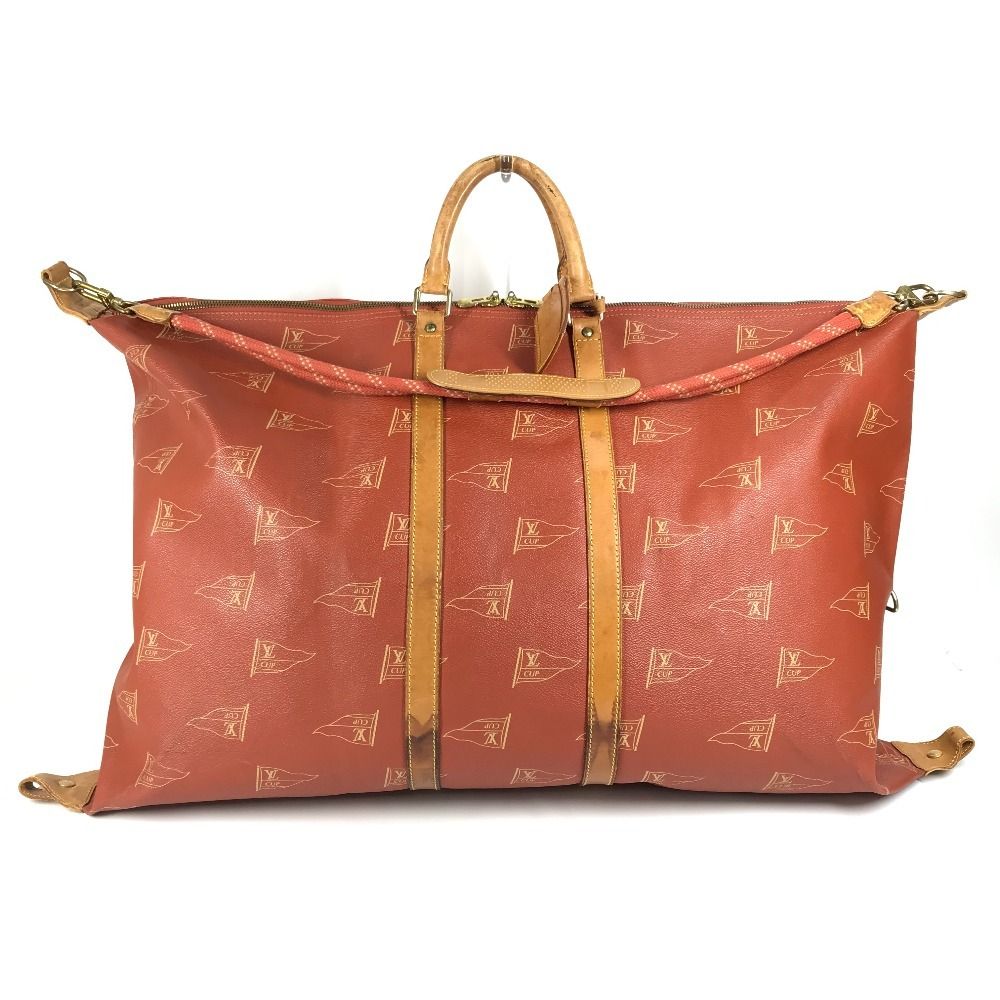 LOUIS VUITTON ルイヴィトン ガーメントバッグ ベルイル キャンバス マホガニー オレンジ