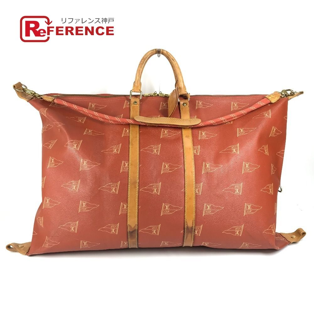 LOUIS VUITTON ルイヴィトン ガーメントバッグ ベルイル キャンバス マホガニー オレンジ