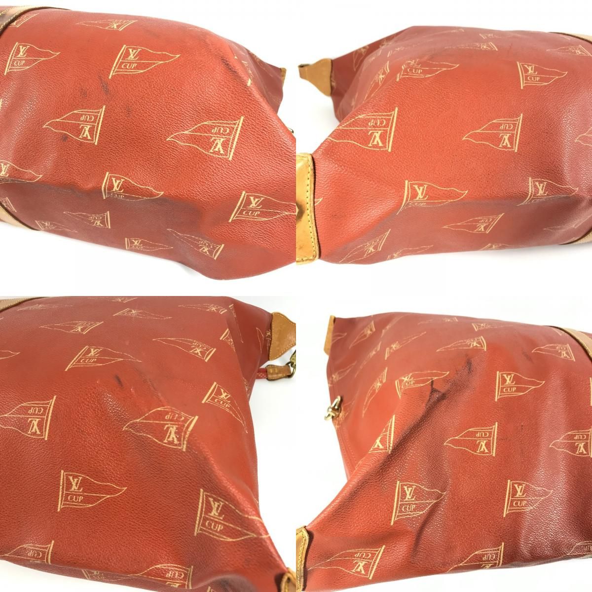 しっかりした LOUIS VUITTON ルイヴィトン ガーメントバッグ ベルイル キャンバス マホガニー オレンジ 信頼性