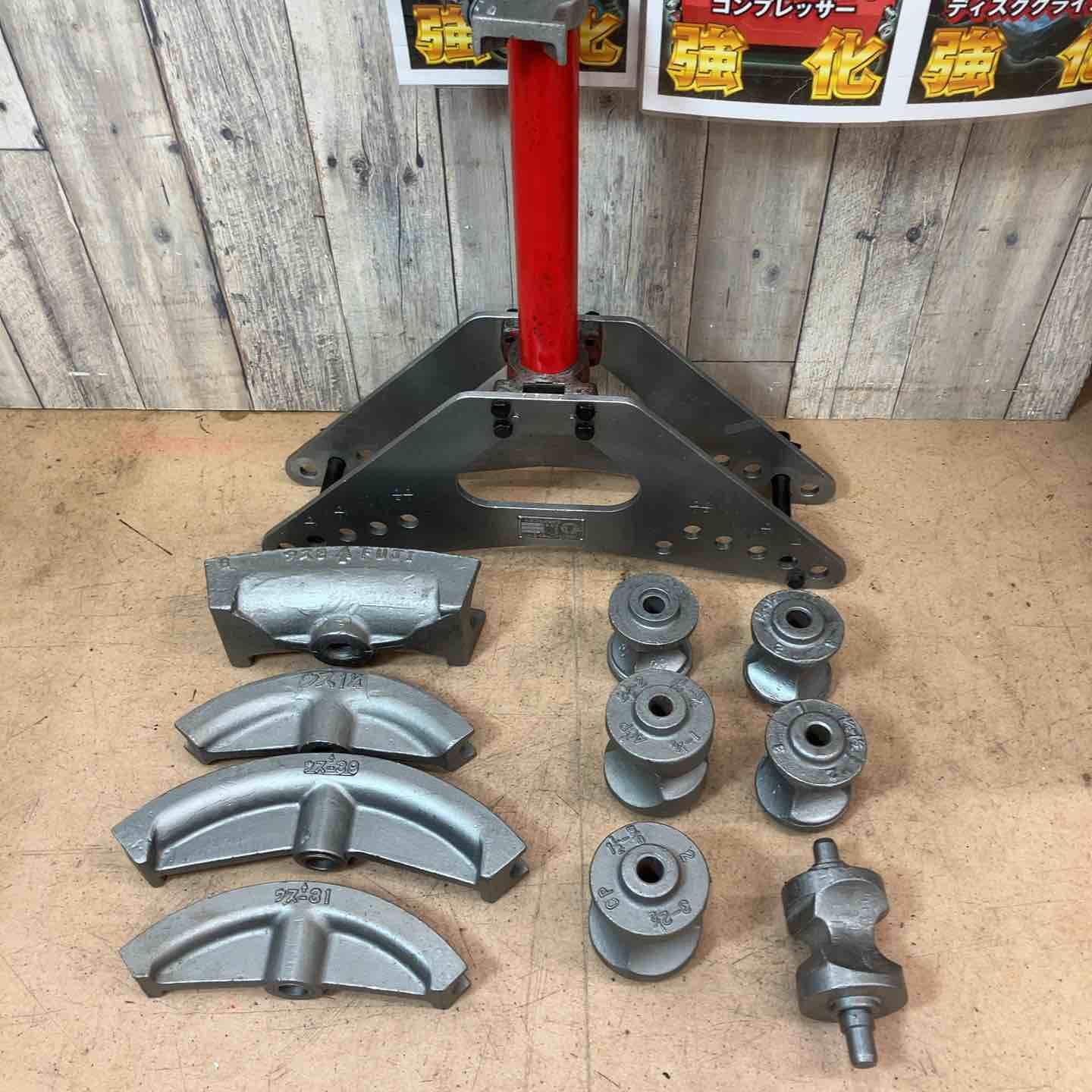 品 理研パイプベンダーRPB-2 カクタス CACTUS フジ FUJI ウス ×4 コマ×6付 パイプ加工機 東大和店