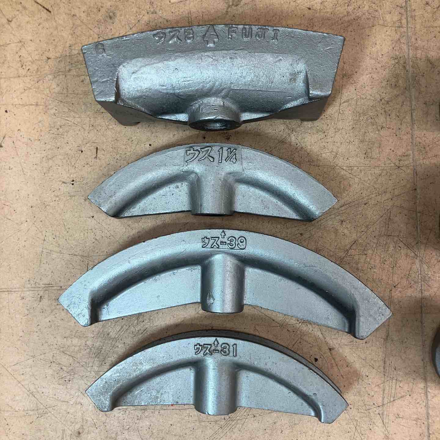 品 理研パイプベンダーRPB-2 カクタス CACTUS フジ FUJI ウス ×4 コマ×6付 パイプ加工機 東大和店