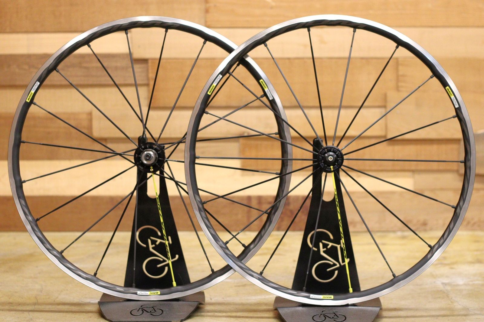 マヴィック MAVIC キシリウム KSYRIUM プロ PRO SL アルミ クリンチャー ホイールセット シマノ 11 S 12 ナローリム 15 C