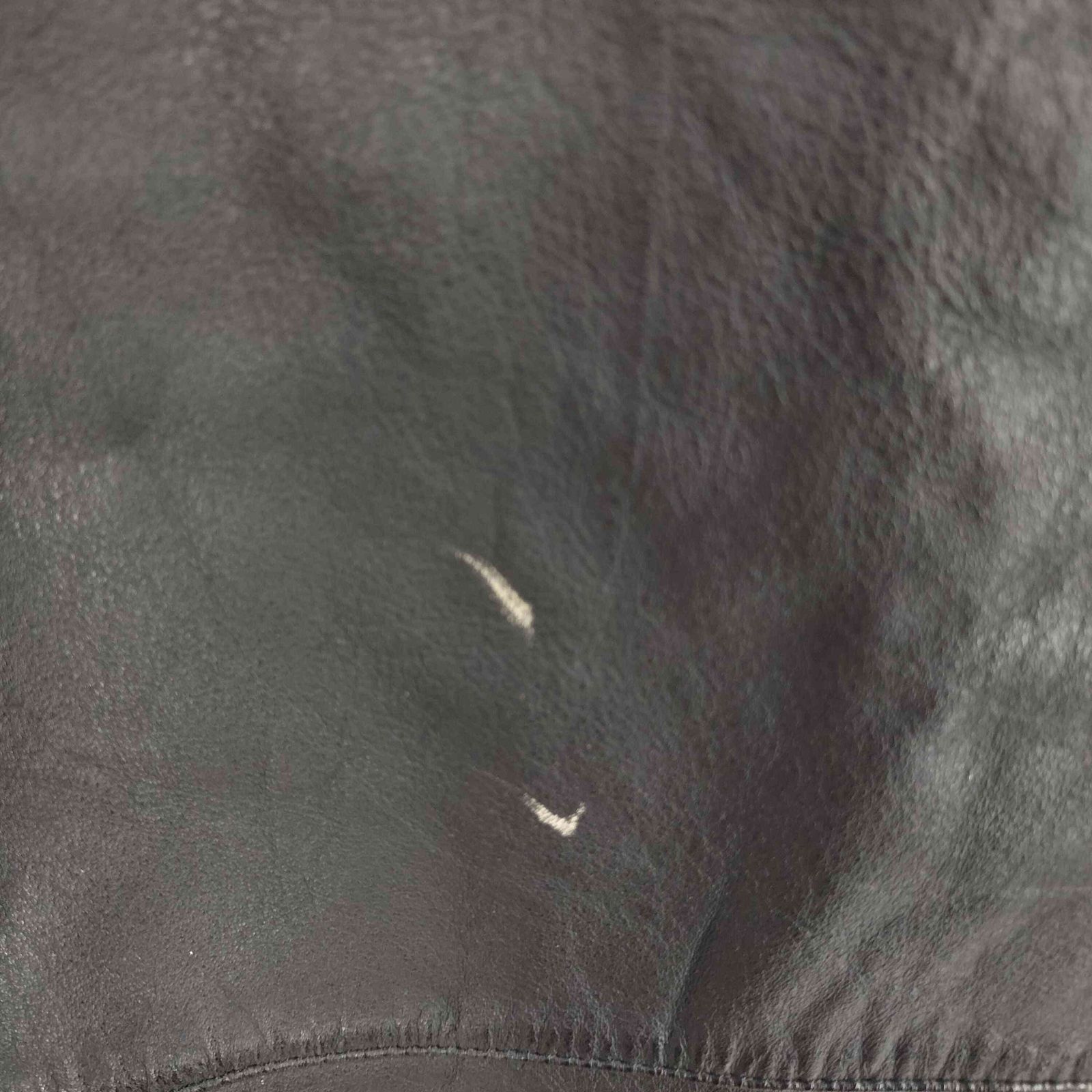 ユーズドフルギ USED古着 オーバーサイズ シープレザージャケット  