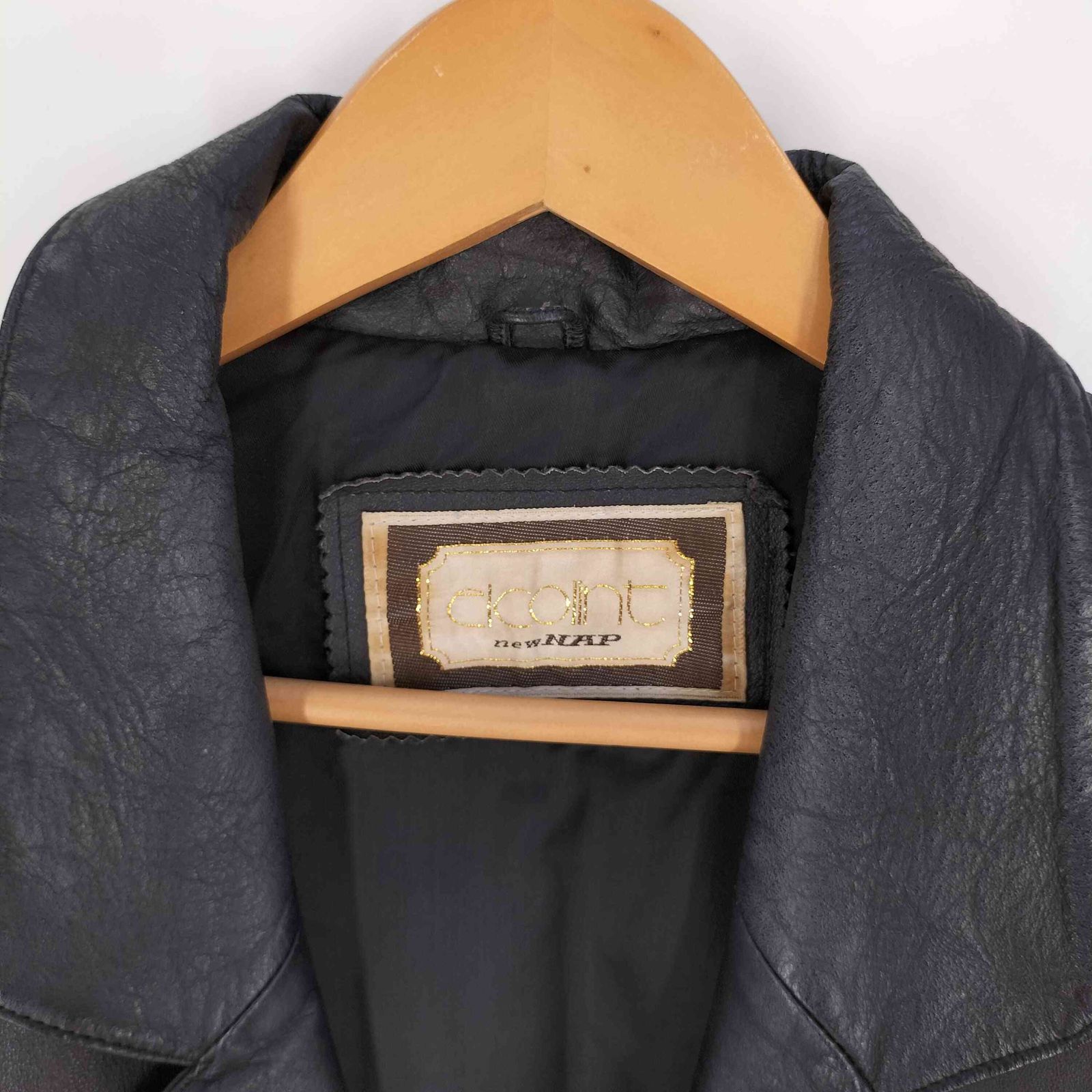 ユーズドフルギ USED古着 オーバーサイズ シープレザージャケット  