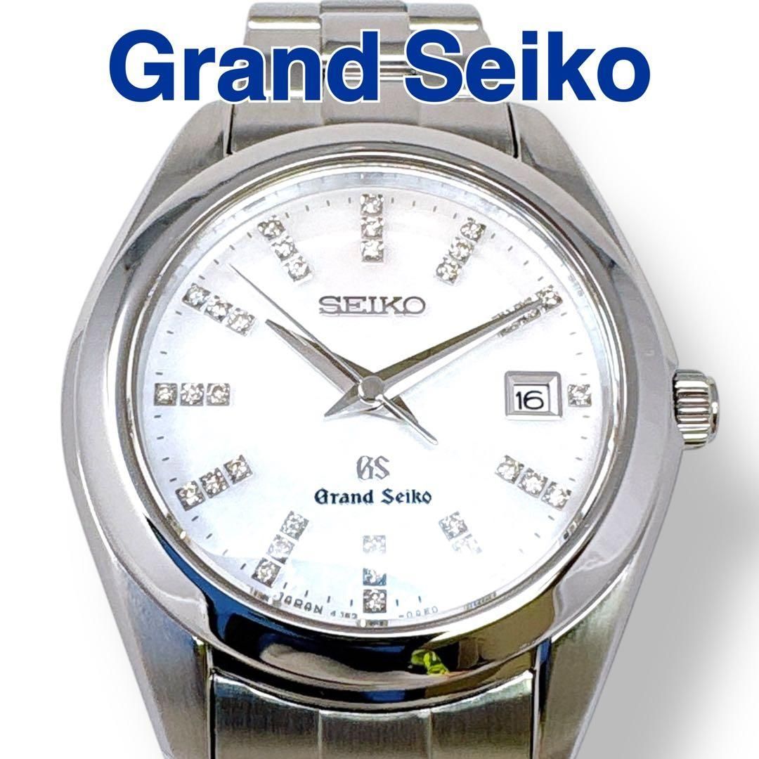 グランドセイコー 4J52-0AB0 STGF069 ダイヤ シェル QZ 時計 グランドセイコー 4J52-0AB0 STGF069 ダイヤ シェル QZ 時計 - メルカリ