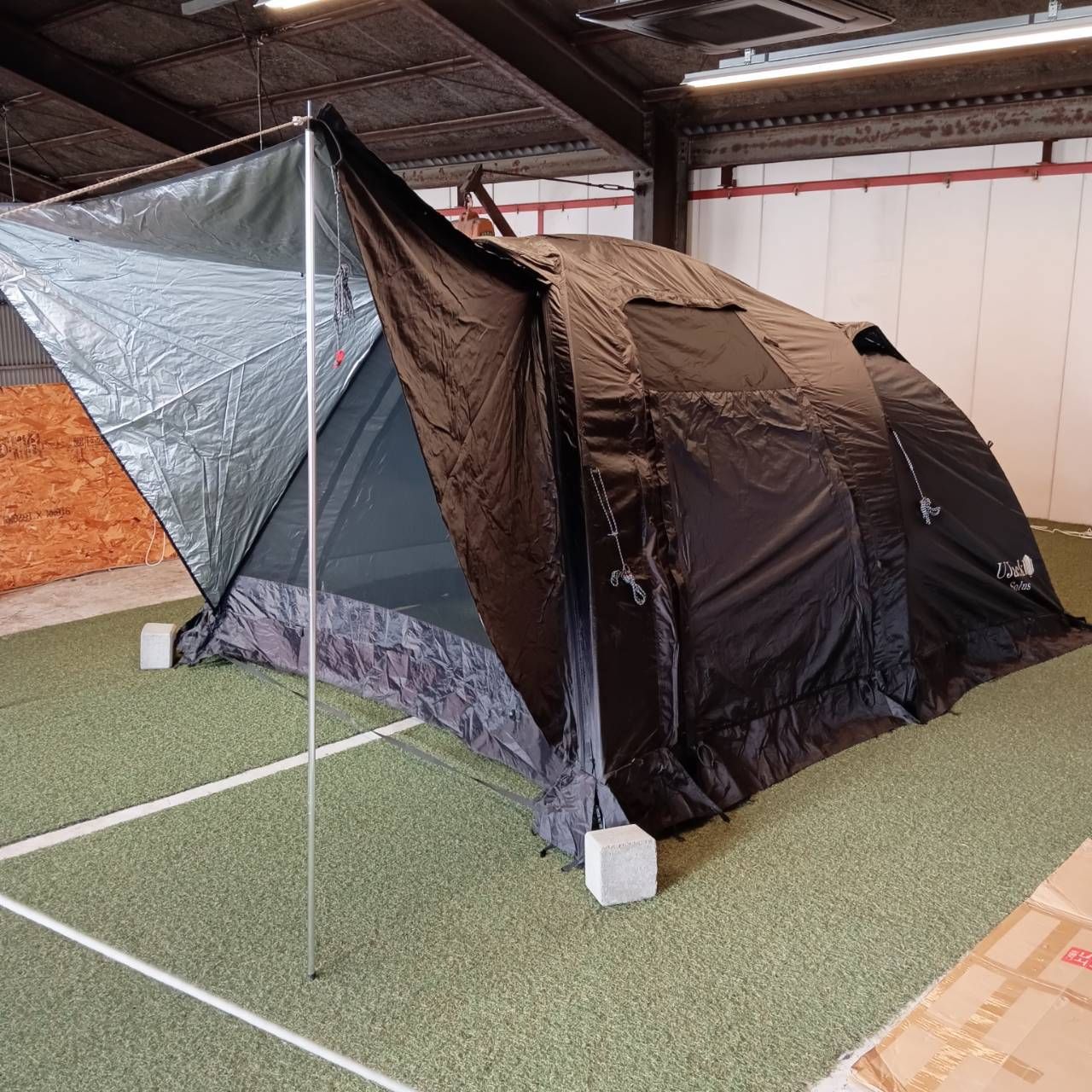 UJack Solus ユージャックソルス ブラック グランドシート付き u.jack