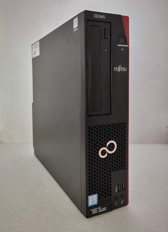 Windows11 超速SSD 快適メモリ デスクトップ型WS 富士通 CELSIUS J580 4コア Xeon E-2124G 3.4GHz 16GB NVMe SSD 512GB 1TB DVD