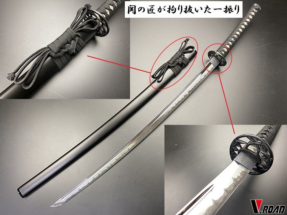 V ROAD 模造刀 復刻名刀 居合練習刀 孫六兼元 薄刃