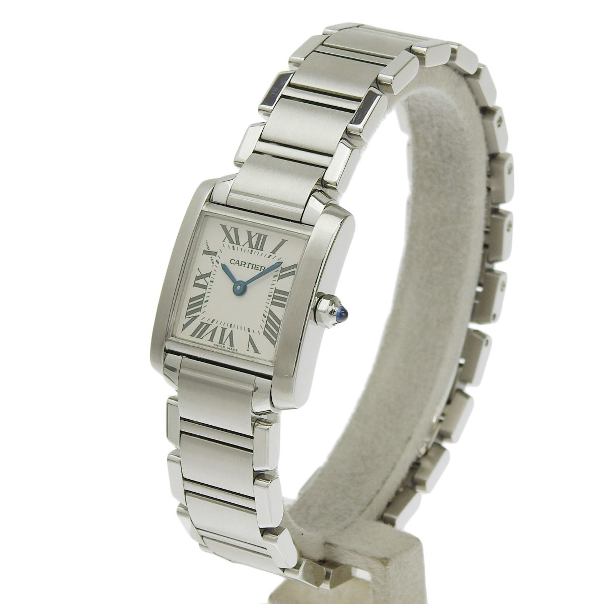 カルティエ タンクフランセーズ SM SS クオーツ レディース アラモード