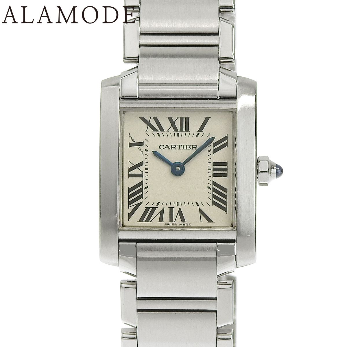 カルティエ タンクフランセーズ SM W51008Q3 SS クオーツ レディース 40802151959 アラモード