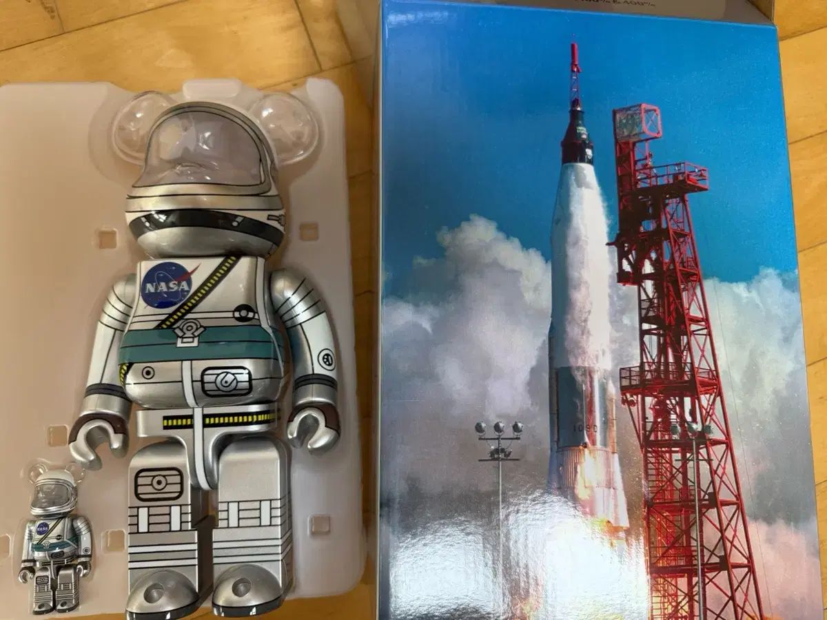 BE@RBRICK(ベアブリック) プロジェクト マーキュリー The Astronaut 