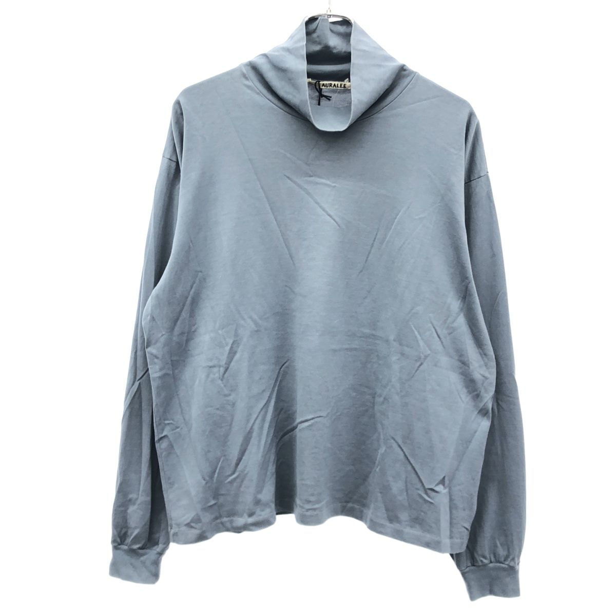 AURALEE オーラリー 20AW LUSTER PLAITING HI NECK L S TEE ハイネック 