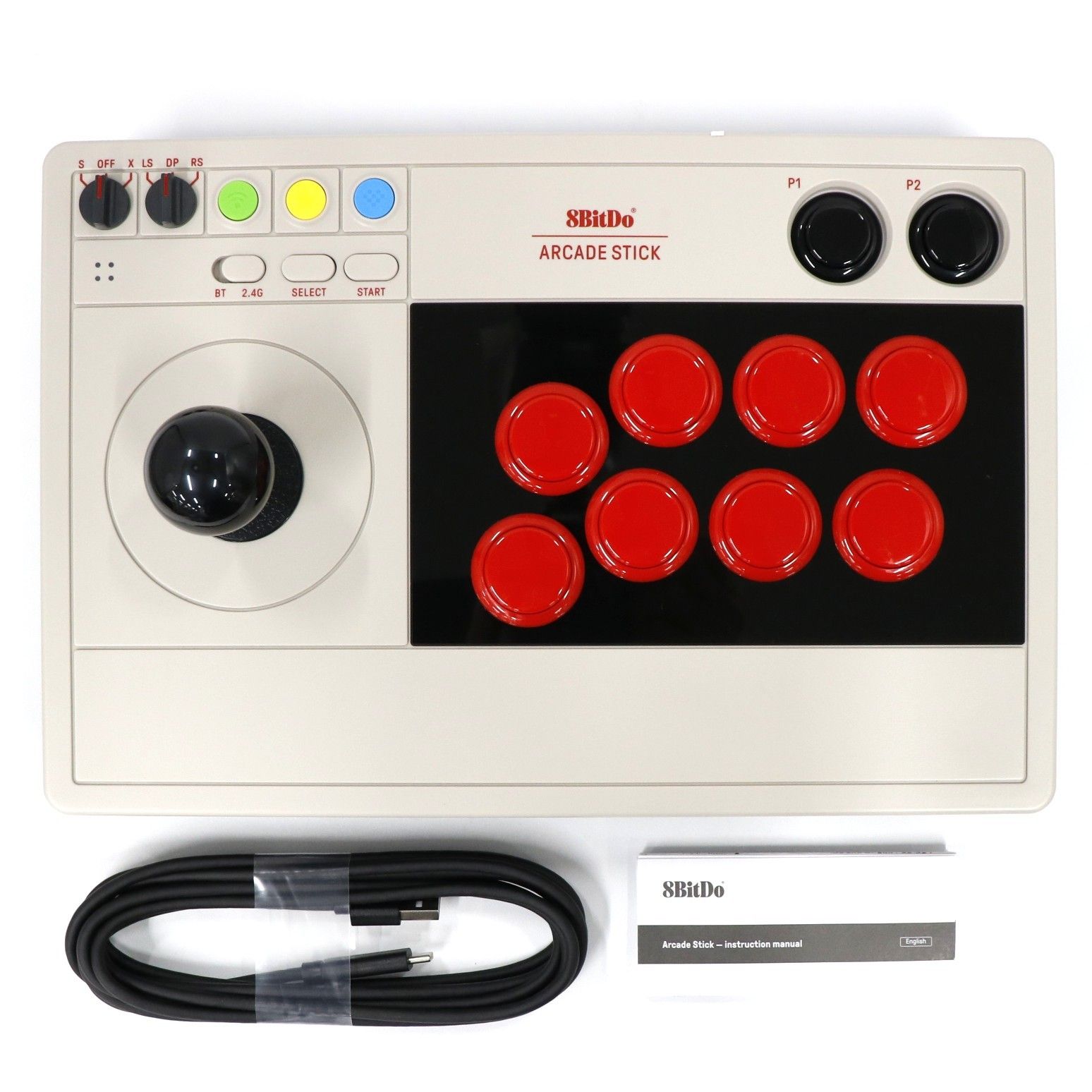 8BitDo アーケードスティック Switch - Windowsパソコン用 8bitdo-arcadestick 良い B