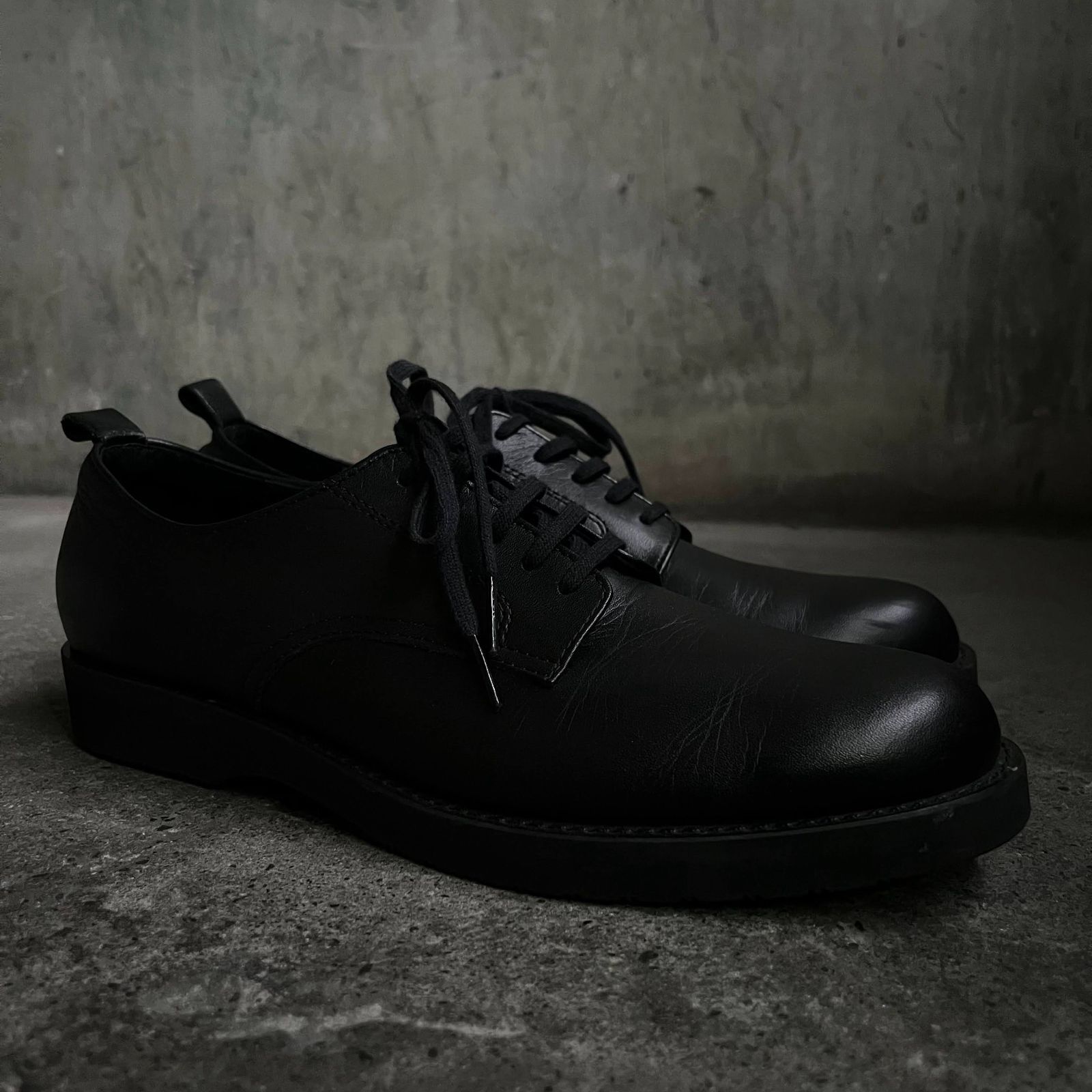 COMME des GARCONS プレーントゥレザーシューズ 23cm コムデギャルソン