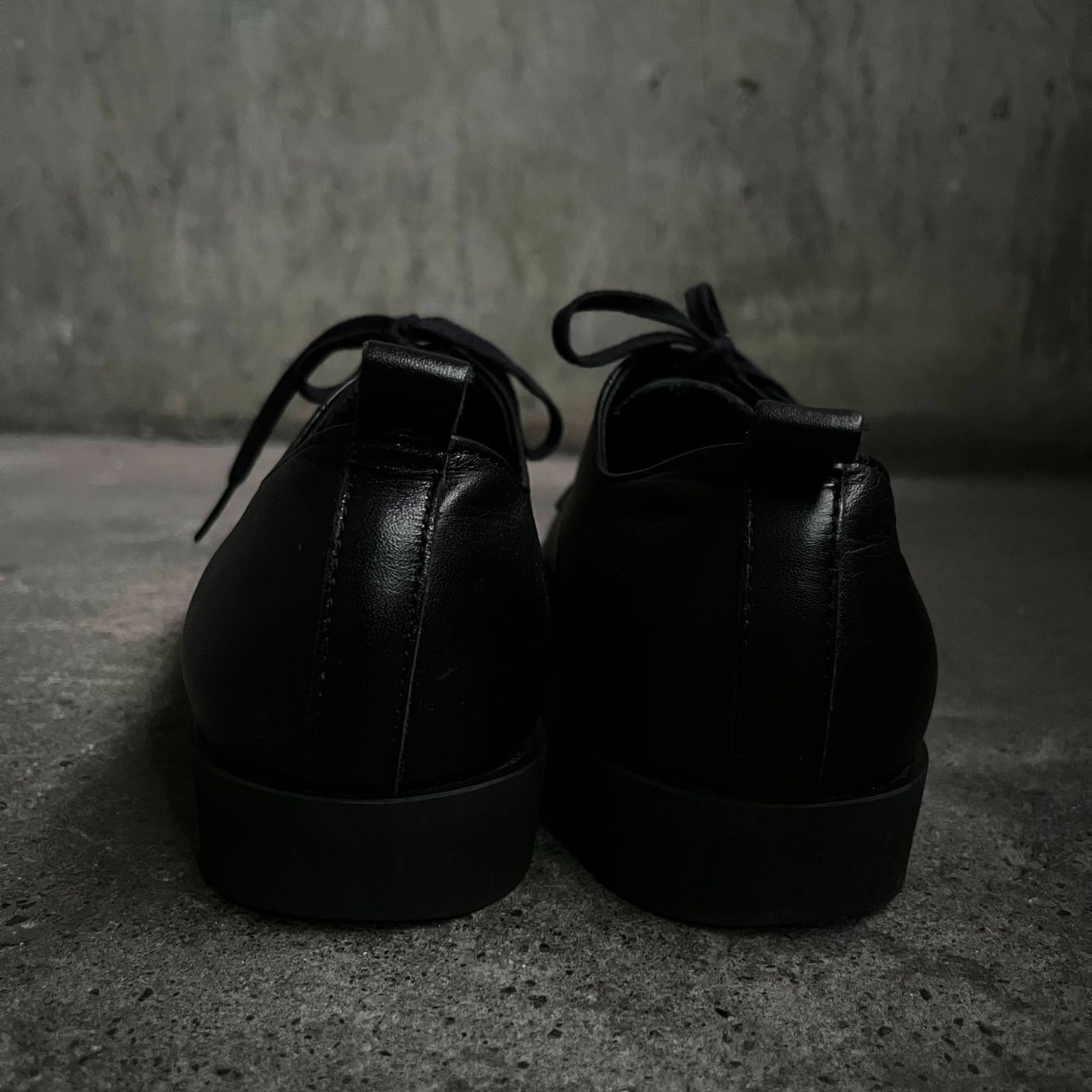 COMME des GARCONS プレーントゥレザーシューズ 23cm コムデギャルソン
