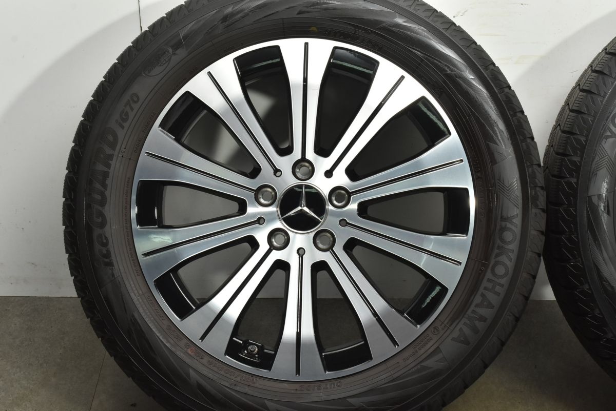  メルセデス ベンツ EQB 18 in 6 5 J 44 PCD 112 ヨコハマ アイスガード iG 70 215 60 R 品番 EQA GLA GLB 18インチ タイヤ ホイールセット