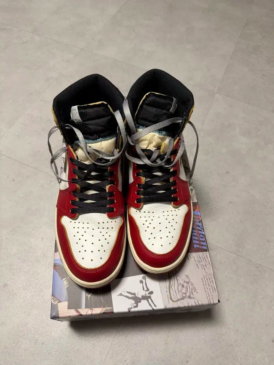 ジョーダン1 ハイ ユニオン シカゴ シャドウ 280