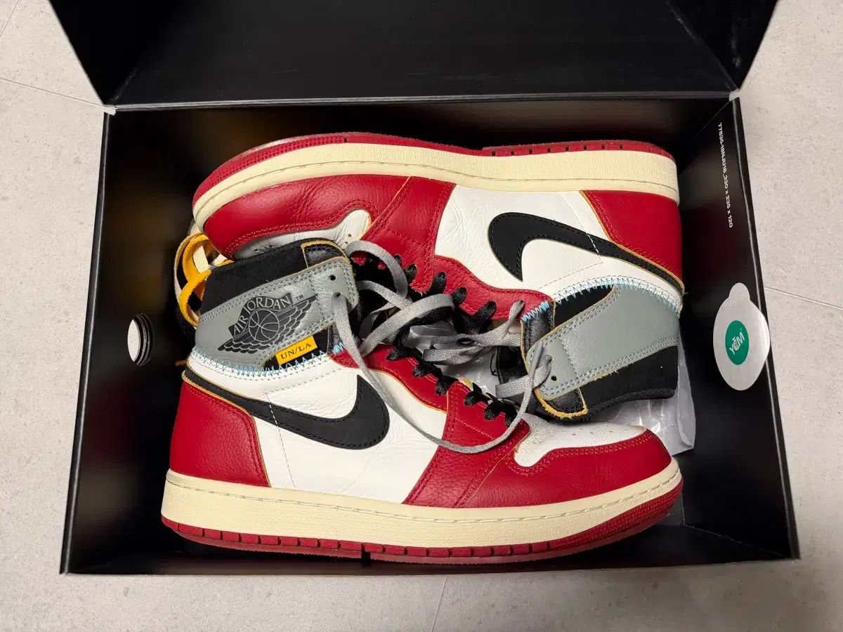 ジョーダン1 ハイ ユニオン シカゴ シャドウ 280