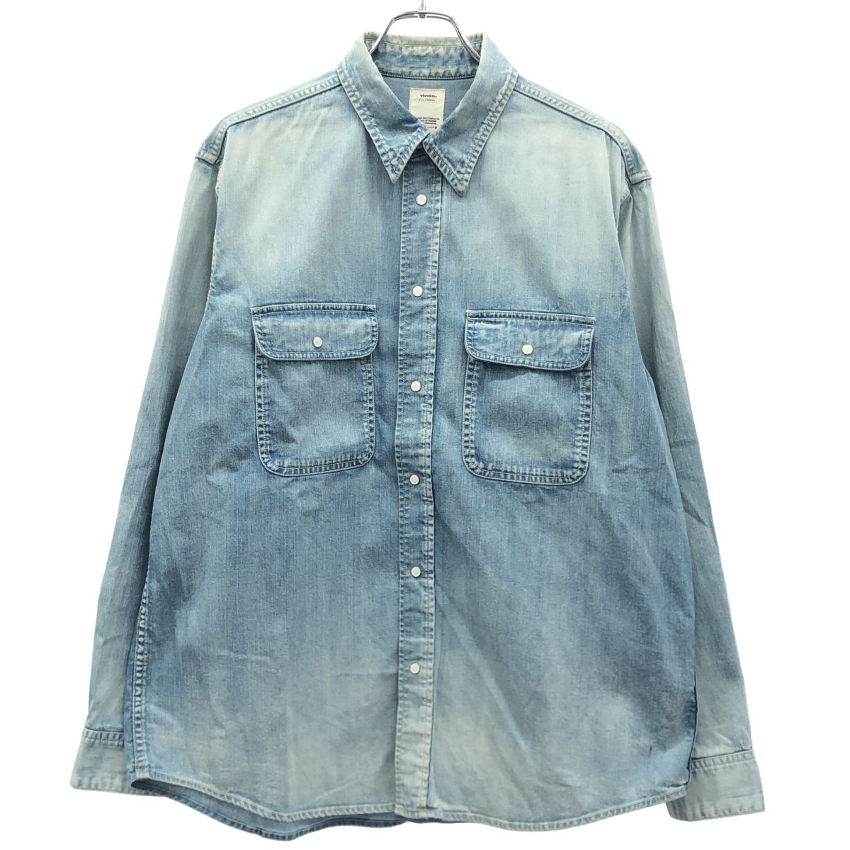 visvim ビズビム 20SS SS HANDYMAN SHIRT DAMAGED デニムハンディマン 
