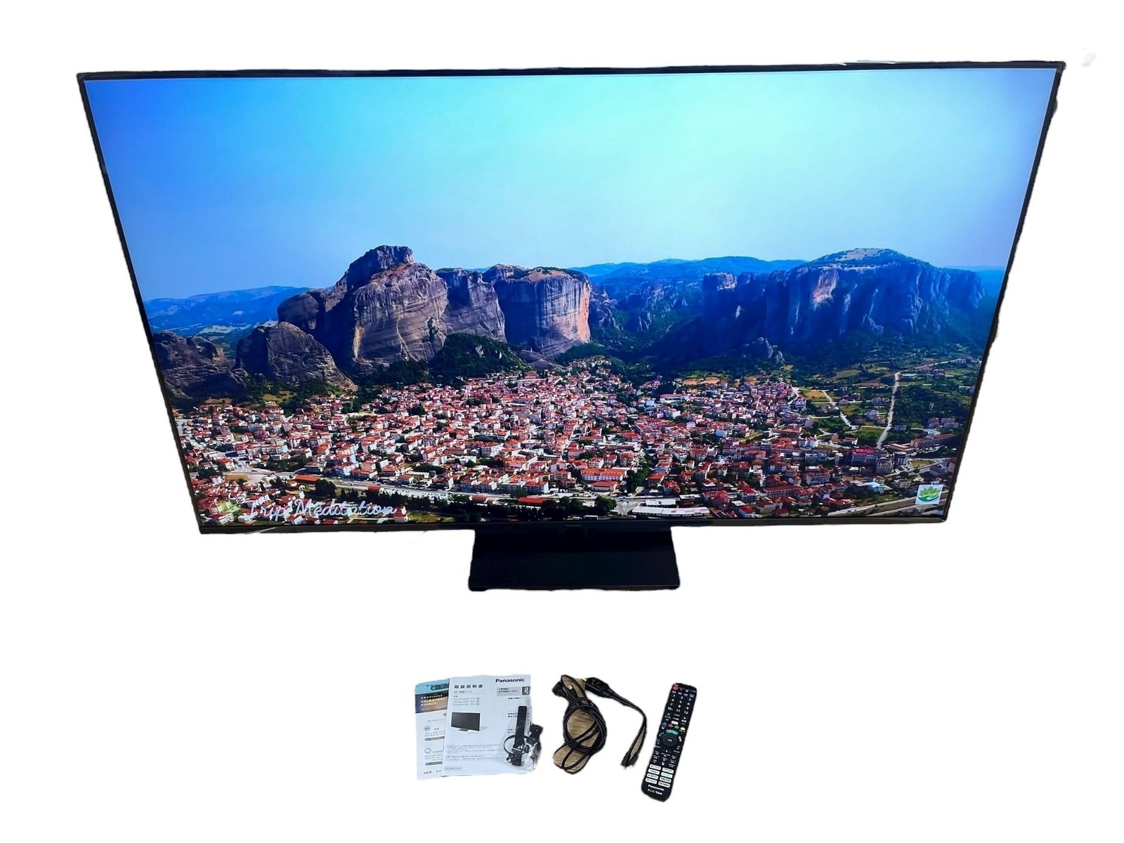 Panasonic パナソニック 65インチ 4K液晶テレビ TH-65LX950 製 動作 済 リモコン ケーブル 説明書付属 ランクB