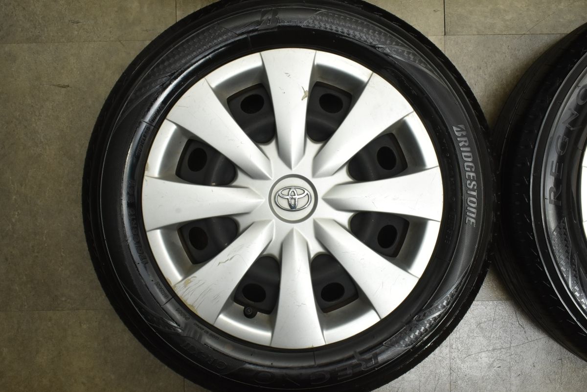 製 バリ溝 トヨタ カローラフィールダー 15 in 5 J 39 PCD 100 ブリヂストン レグノ GR XII 175 65 R アクア ヴィッツ