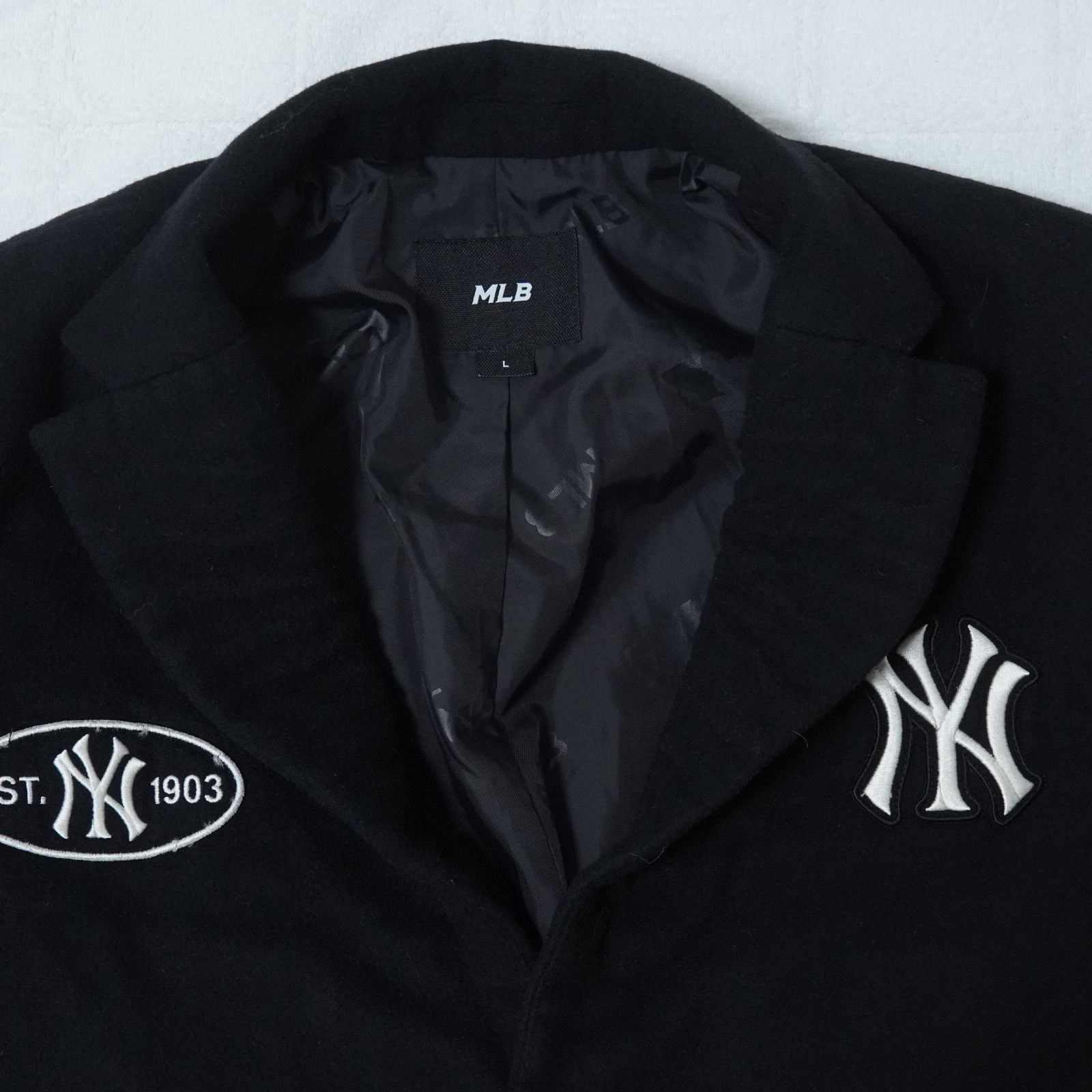 MLB ニューヨーク・ヤンキース ジャケット ブラック MLB ニューヨーク ヤンキース New York Yankees テーラード ジャケット