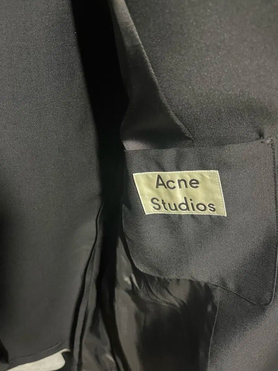 Acne Studios アクネストゥディオズ ブラック セットアップスーツ 48サイズ