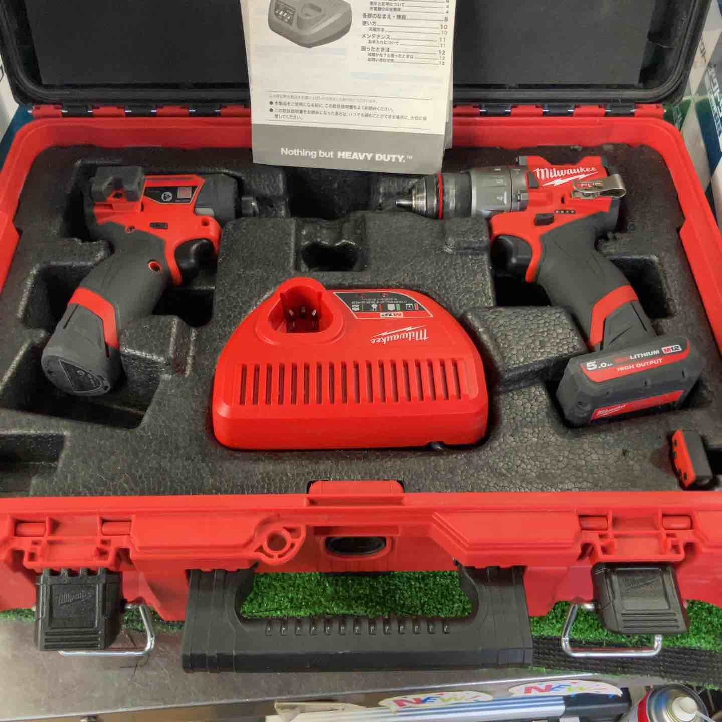 ミルウォーキー M12FUFL パワーパック M12 FID2インパクトドライバー M12FPD2 振動ドリルドライバー セット 草加店