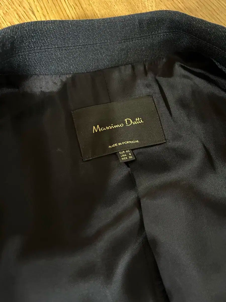 マッシモ ドゥッティ ネイビー レディース スーツ サイズ40