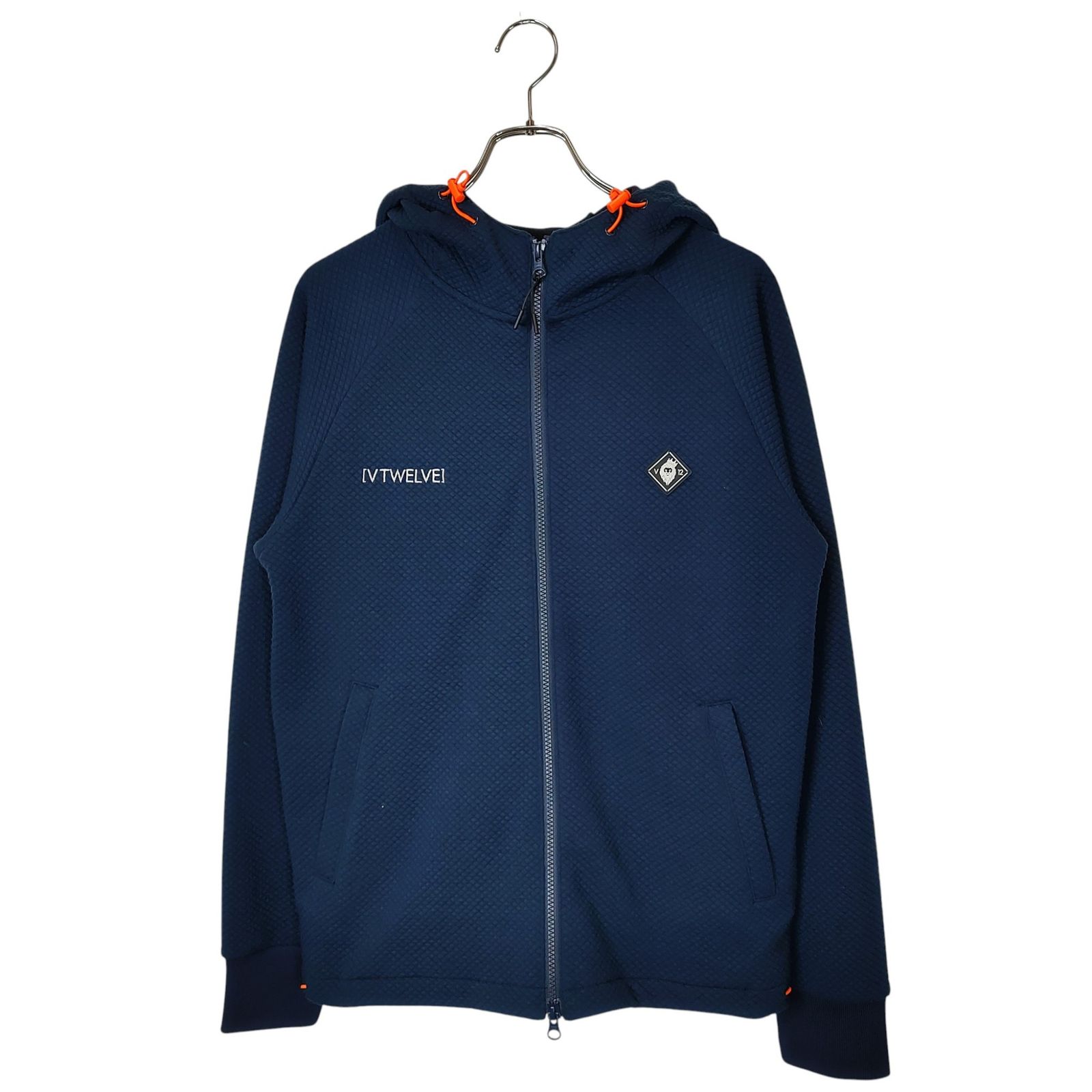 V 12 ブイトゥエルブ ゴルフ 23 AW DRAW JKT ジップアップ パーカー ジャケット 122320 SW 06 M ネイビー メンズ