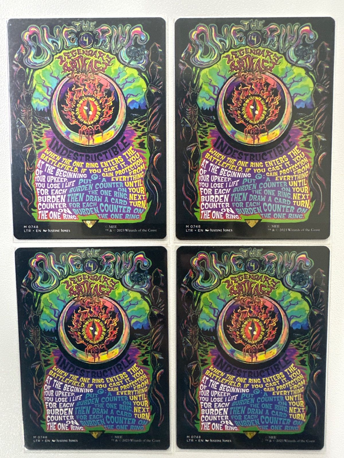 MTG 一つの指輪 4枚 (LTR EN) - メルカリ