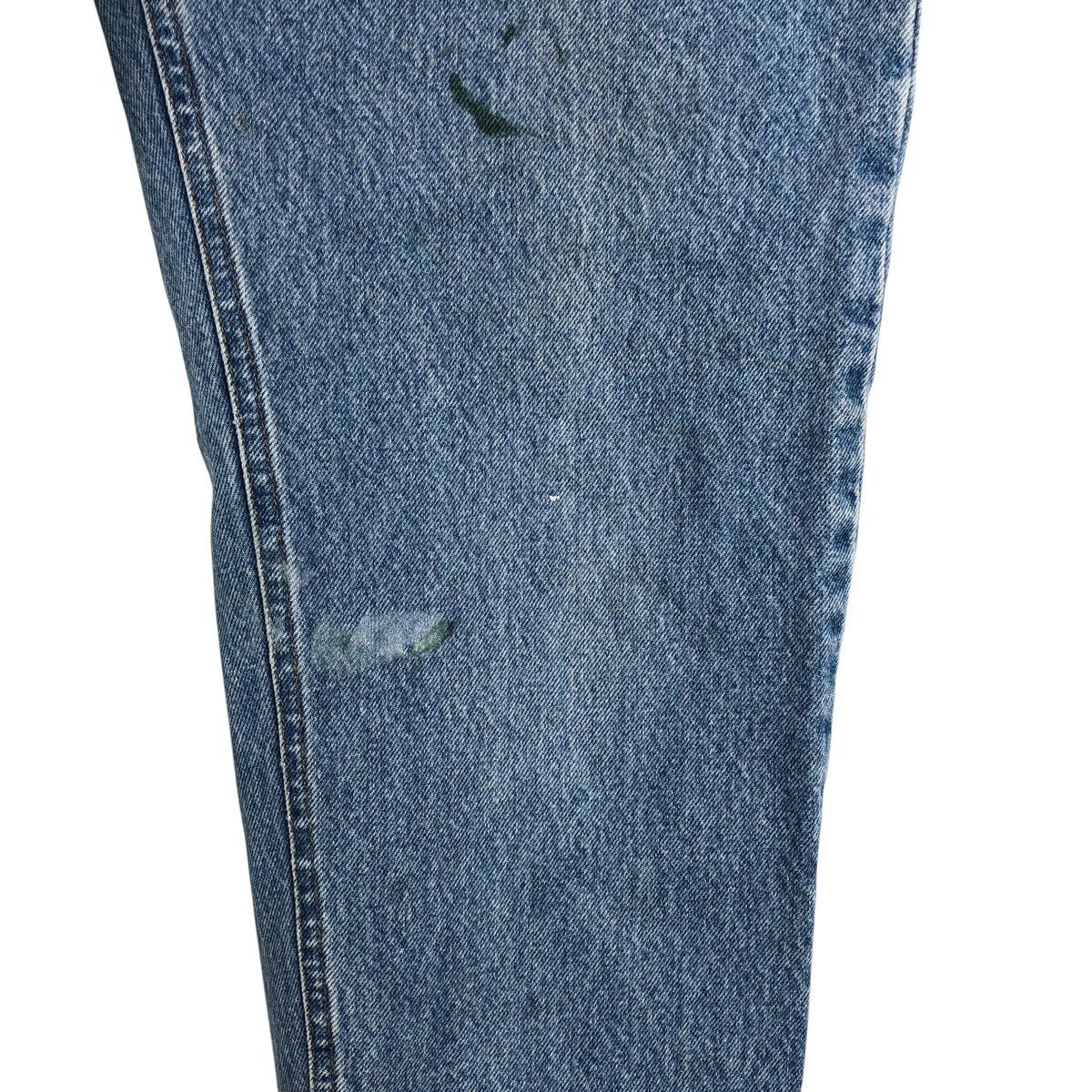 テーパードデニムパンツ