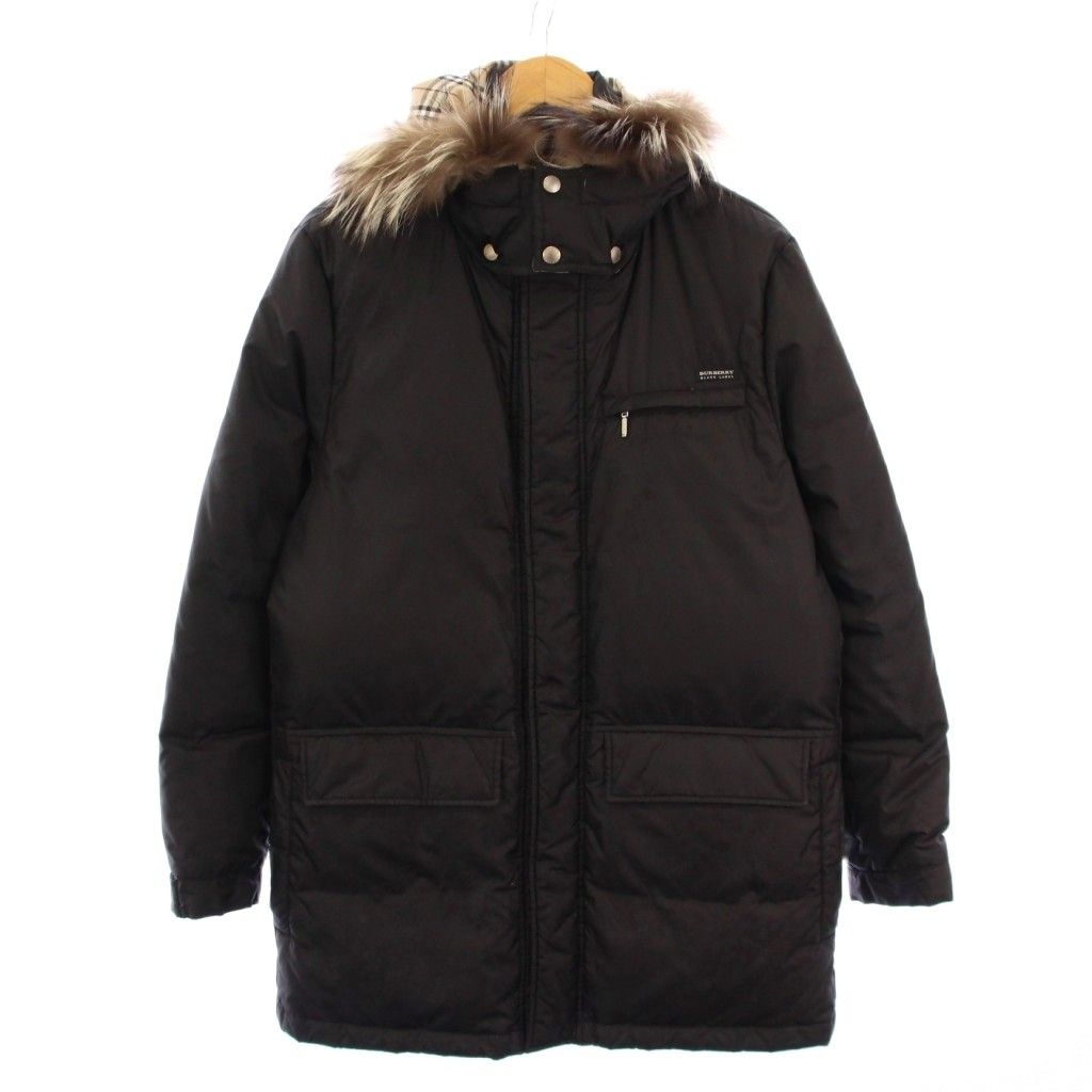バーバリーブラックレーベル BURBERRY BLACK LABEL ダウンジャケット 