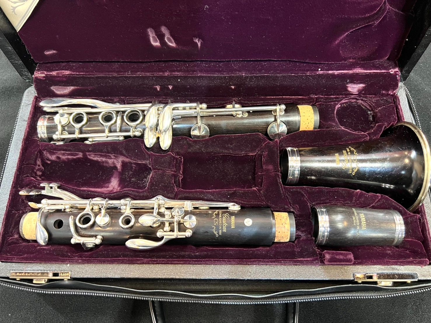 ヤマハ B♭クラリネット YCL-CSV 服部管楽器