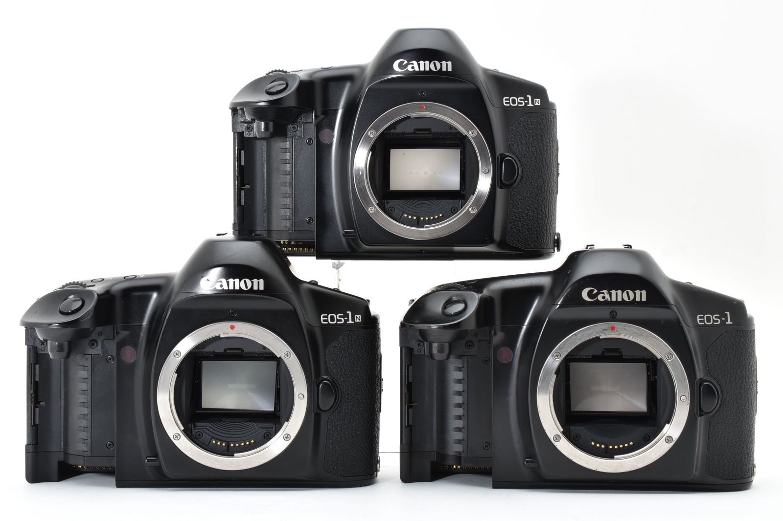 おまとめ品 Canon キャノン EOS-1N ×2台 ＆ EOS-1 ボディ AF一眼レフ フイルムカメラ 現状品 ＃3386