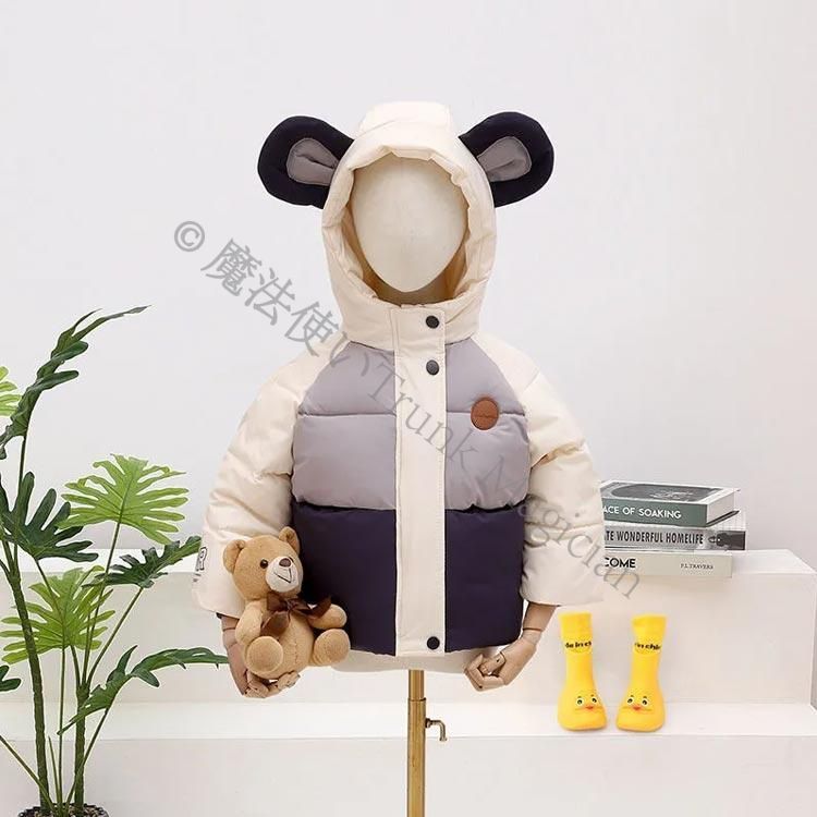 キッズ 女の子 男の子 中綿ジャケット 中綿コート 子供服 中綿 フード付き ジャケット 防寒 アウター 通販 冬 韓国子供服 コート 冬用