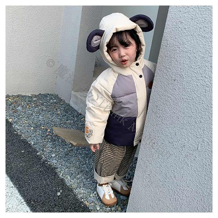 キッズ 女の子 男の子 中綿ジャケット 中綿コート 子供服 中綿 フード付き ジャケット 防寒 アウター 通販 冬 韓国子供服 コート 冬用